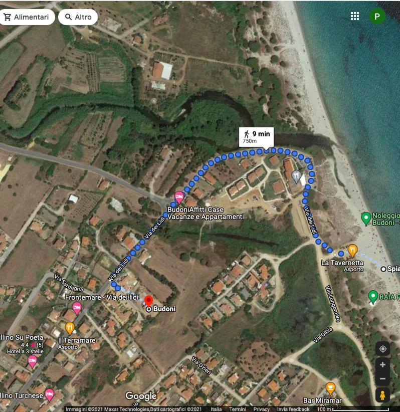 Villetta Con Piscina Budoni Affitti Spiaggia 700 Mt Eksteriør bilde